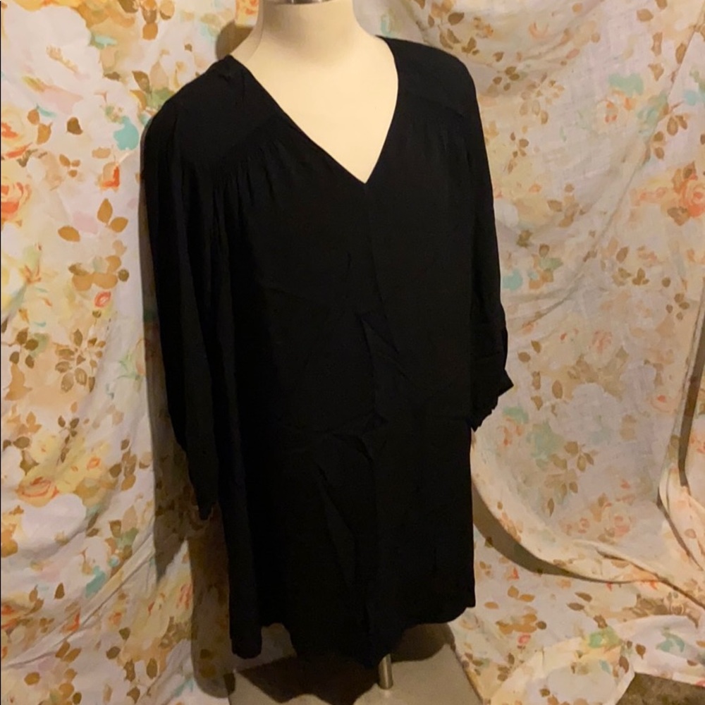 Lightweight black tall dress